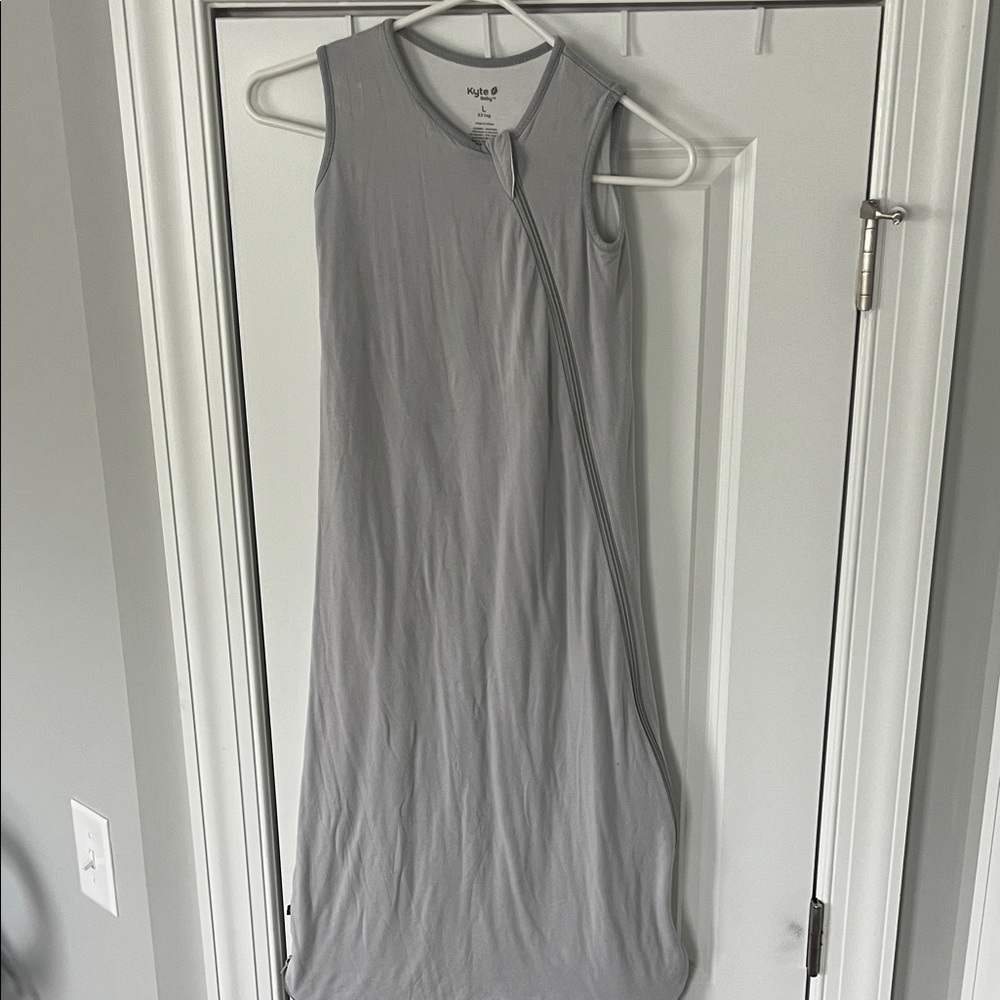 Kyte BABY Light Gray sleep sack large 0.5 tog